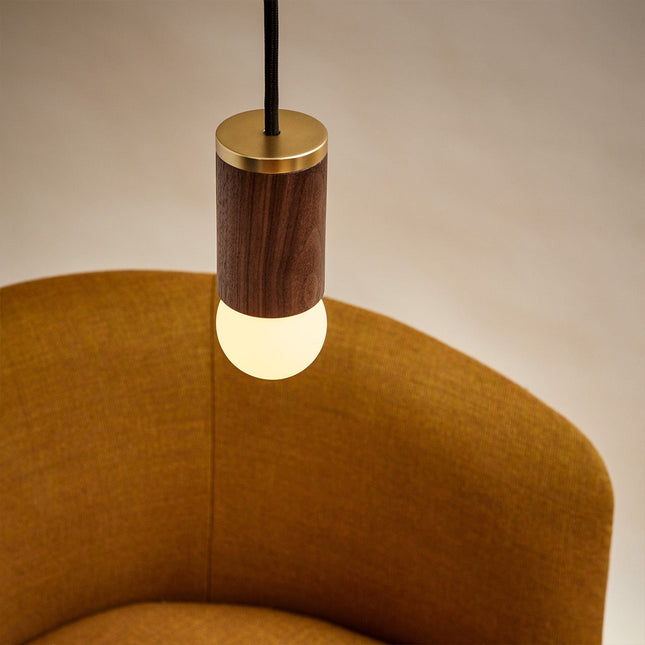 Knuckle Pendant Light in Walnut Home Decor > Lighting > Ceiling Lights > Pendant Lights TriadCommerceInc