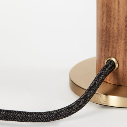 Knuckle Table Lamp in Walnut + Oblo Home Decor > Lighting > Lamp > Table Lamps TriadCommerceInc