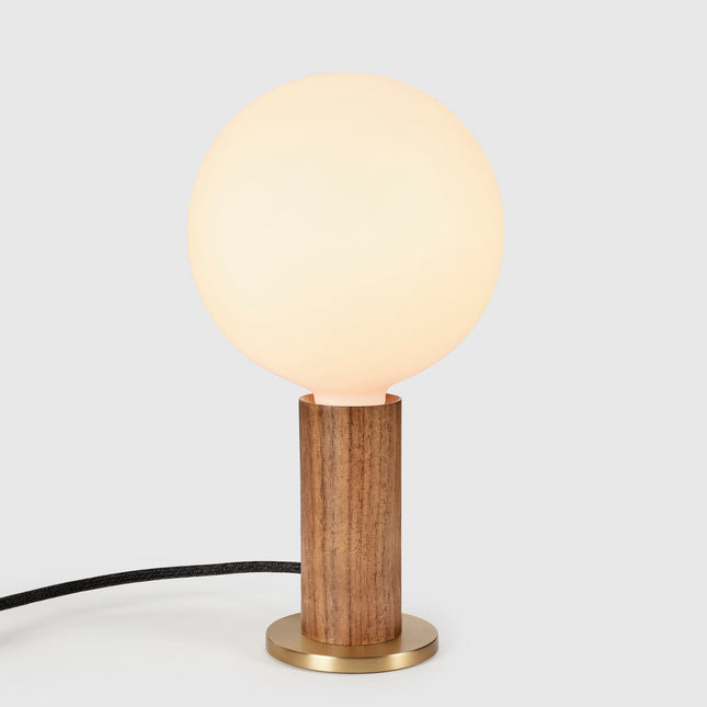 Knuckle Table Lamp in Walnut + Sphere IV Home Decor > Lighting > Lamp > Table Lamps TriadCommerceInc Walnut