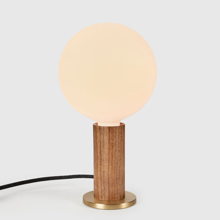 Knuckle Table Lamp in Oak + Sphere IV Home Decor > Lighting > Lamp > Table Lamps TriadCommerceInc