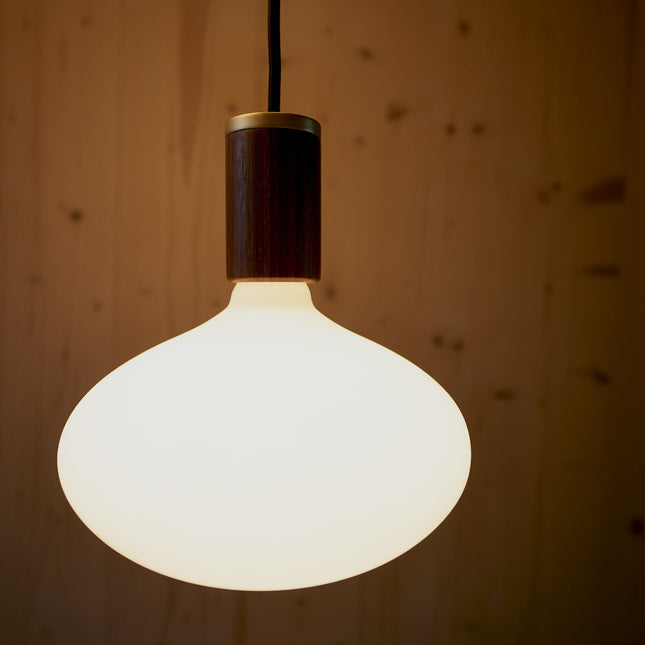 Oval Dim to Warm Pendant Light in Walnut Home Decor > Lighting > Ceiling Lights > Pendant Lights TriadCommerceInc