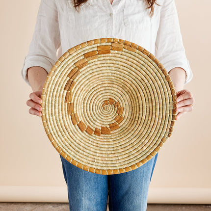 Konokono Banana Bark Basket Wall Basket TriadCommerceInc Medium