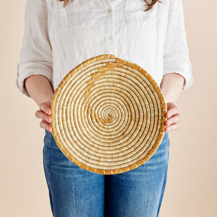 Konokono Banana Bark Basket Wall Basket TriadCommerceInc Small