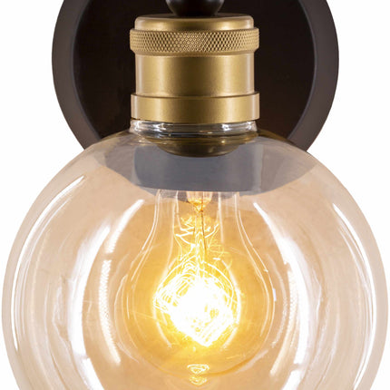 Leabrook Black Metal Wall Sconce Home Decor > Lighting > Wall Lighting > Wall Sconces TriadCommerceInc