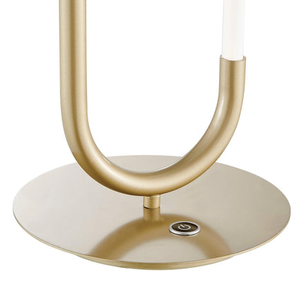 LED Single Clip Table Lamp Sandy Gold Modern Light Home Decor > Lighting > Lamp > Table Lamps TriadCommerceInc