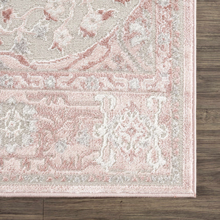 Zora Pink Area Rug Rugs TriadCommerceInc 2'7" x 10' Runner