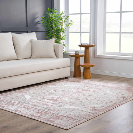 Zora Pink Area Rug Rugs TriadCommerceInc