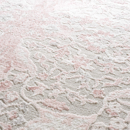 Zora Pink Area Rug Rugs TriadCommerceInc