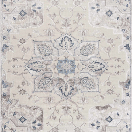 Calum Blue & Gray Area Rug - Clearance Rugs TriadCommerceInc