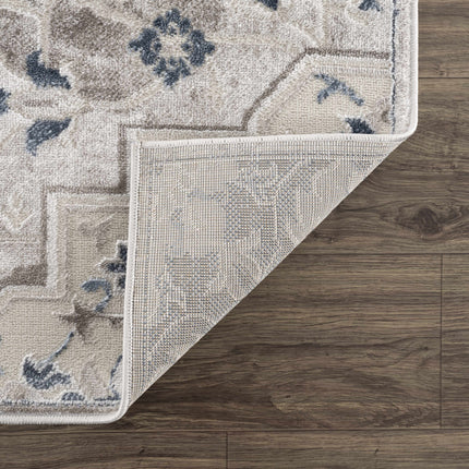 Calum Blue & Gray Area Rug - Clearance Rugs TriadCommerceInc