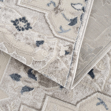 Calum Blue & Gray Area Rug - Clearance Rugs TriadCommerceInc