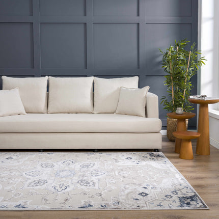 Calum Blue & Gray Area Rug - Clearance Rugs TriadCommerceInc