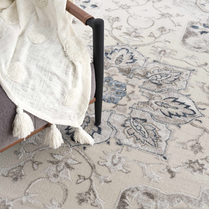 Calum Blue & Gray Area Rug - Clearance Rugs TriadCommerceInc