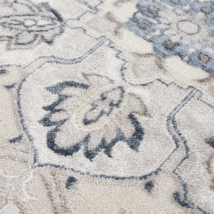 Calum Blue & Gray Area Rug - Clearance Rugs TriadCommerceInc