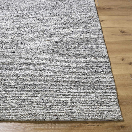 Winta Charcoal Wool Area Rug Rugs TriadCommerceInc