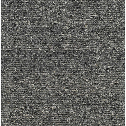 Winta Black Wool Area Rug Rugs TriadCommerceInc