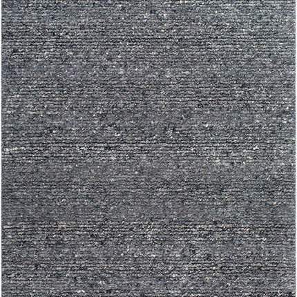 Winta Black Wool Area Rug Rugs TriadCommerceInc