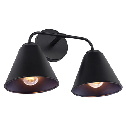 Loft Lantern Modern 2-Light Vanity Light Fixture Home Decor > Lighting > Wall Lighting > Wall Sconces TriadCommerceInc