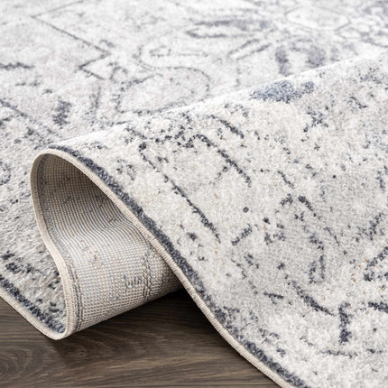 Hera Ivory Flat Pile Washable Rug Rugs TriadCommerceInc