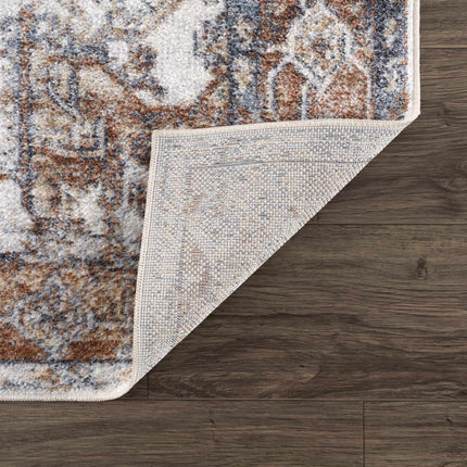 Rust Hera Washable Area Rug - Clearance Rugs TriadCommerceInc