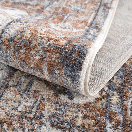 Rust Hera Washable Area Rug - Clearance Rugs TriadCommerceInc