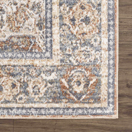 Arias Blue Flat Pile Washable Rug Rugs TriadCommerceInc