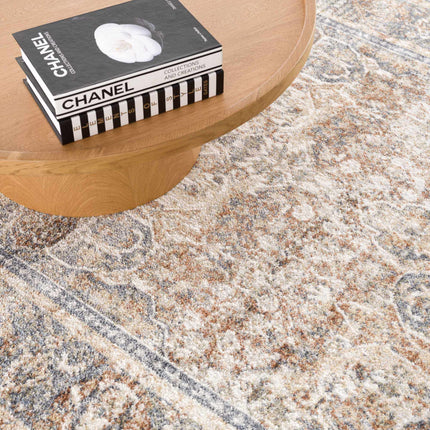 Arias Blue Flat Pile Washable Rug Rugs TriadCommerceInc