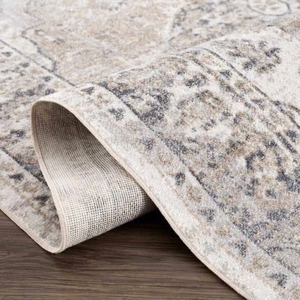 Rudo Beige Flat Pile Washable Rug Rugs TriadCommerceInc