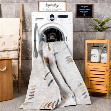 Arnon Modern Washable Rug Rugs TriadCommerceInc