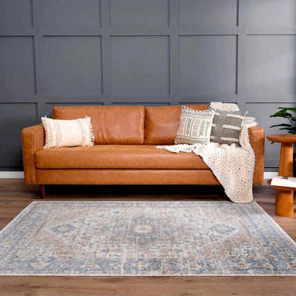 Ezri Flat Pile Washable Rug Rugs TriadCommerceInc 5'3" x 7' Rectangle