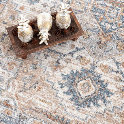 Ezri Flat Pile Washable Rug Rugs TriadCommerceInc
