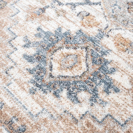 Ezri Flat Pile Washable Rug Rugs TriadCommerceInc