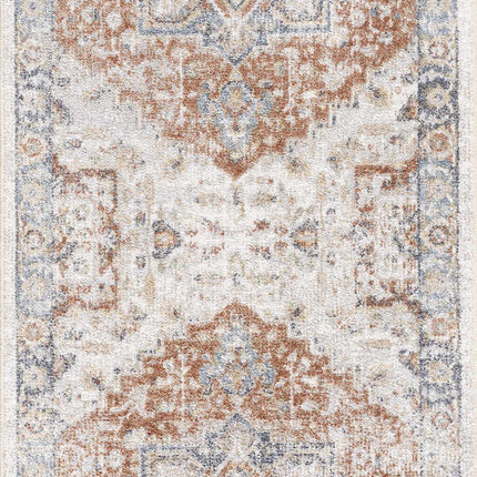 Neta Red & Blue Flat Pile Washable Rug Rugs TriadCommerceInc