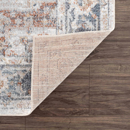 Neta Red & Blue Flat Pile Washable Rug Rugs TriadCommerceInc