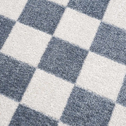 Brone Checkered Washable Area Rug Rugs TriadCommerceInc