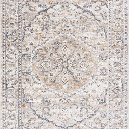 Hiti Cream Flat Pile Washable Rug Rugs TriadCommerceInc