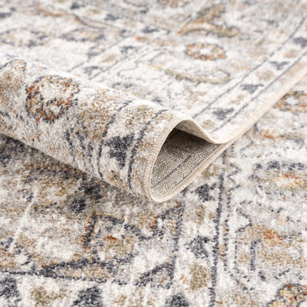 Hiti Cream Flat Pile Washable Rug Rugs TriadCommerceInc
