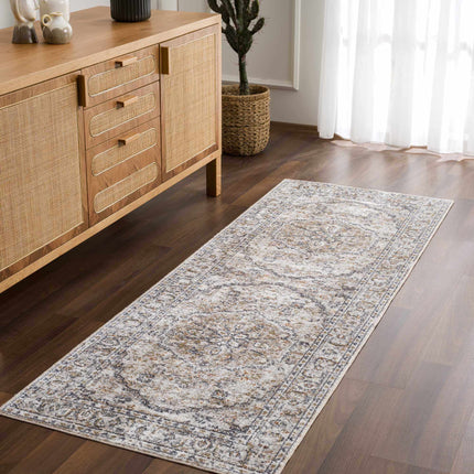 Hiti Cream Flat Pile Washable Rug Rugs TriadCommerceInc
