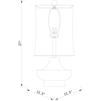 Mayr Modern Table Lamp Home Decor > Lighting > Lamp > Table Lamps TriadCommerceInc