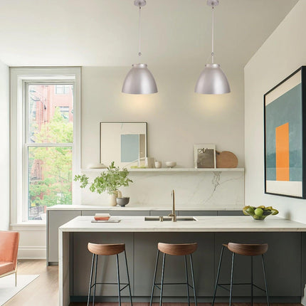 Modern 1-Light Metal Dimmable Pendant Light Fixture Home Decor > Lighting > Ceiling Lights > Pendant Lights TriadCommerceInc