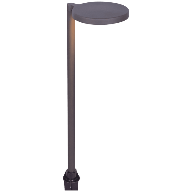 Mid Century Brass LED Path Light 12V Outdoor Warm White Path Light TriadCommerceInc