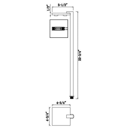 LLP002 LED Bollard Path Light Path Light TriadCommerceInc