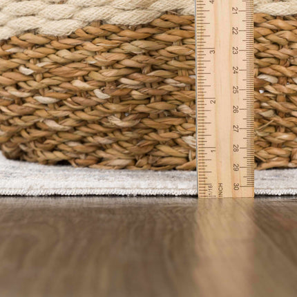 Cabacungan Cream Washable Area Rug - Clearance Rugs TriadCommerceInc
