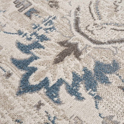 Cabacungan Cream Washable Area Rug - Clearance Rugs TriadCommerceInc
