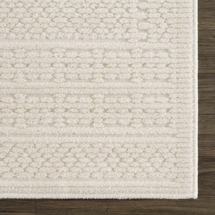 Bahar Cream Washable Area Rug Rugs TriadCommerceInc