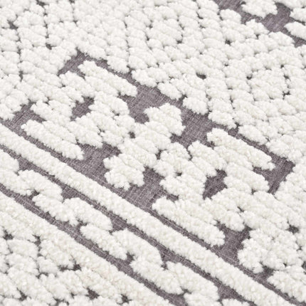 Bahar Cream & Gray Washable Area Rug - Limited Edition Rugs TriadCommerceInc
