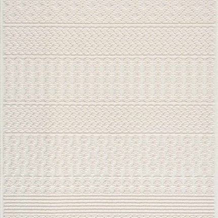 Drago White Washable Area Rug Rugs TriadCommerceInc