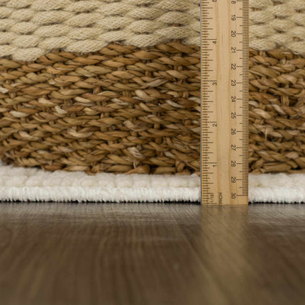 Fadey White 3D Washable Rug Rugs TriadCommerceInc