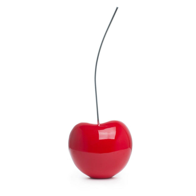 Large Bright Red Cherry Sculpture 25" Tall Sculpture TriadCommerceInc   