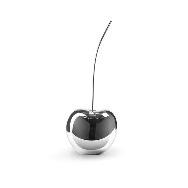Large Chrome Cherry Sculpture 25" Tall Sculpture TriadCommerceInc   